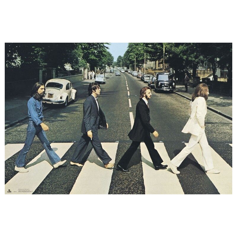 foto del prodotto poster the beatles abbey road