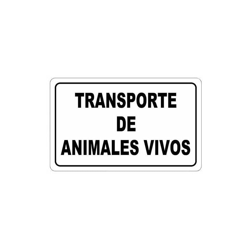 foto del prodotto poster trasporto animali vivi 30x21 cm.