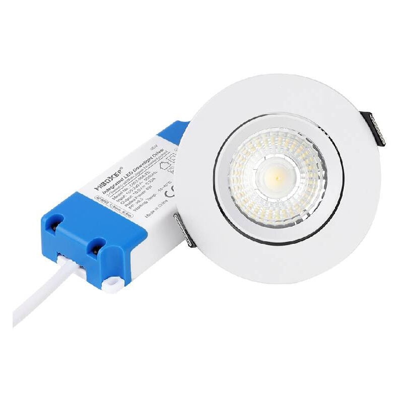 foto del prodotto posto led integrato 6w 600lm 30 118mm zigbee 3.0 ctc bianco 2700k 6500k dw2 06a rf