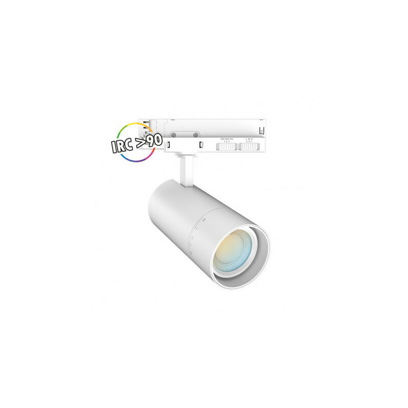 foto del prodotto posto led su rail 25w 30w 35w 2280 3210lm bianco caldo al giorno bianco 2700k 4000k 6000k ctc