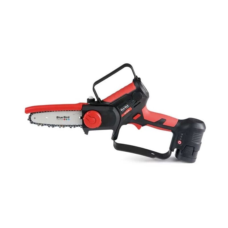 foto del prodotto potatore a catena a batteria blue bird cs 22 06 barra 12,5 cm 16,8v 2,5ah