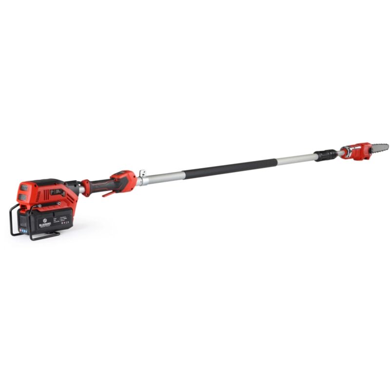 foto del prodotto potatore a catena telescopico a batteria blue bird pcs 23 10 barra 25 cm 43,2v 5ah