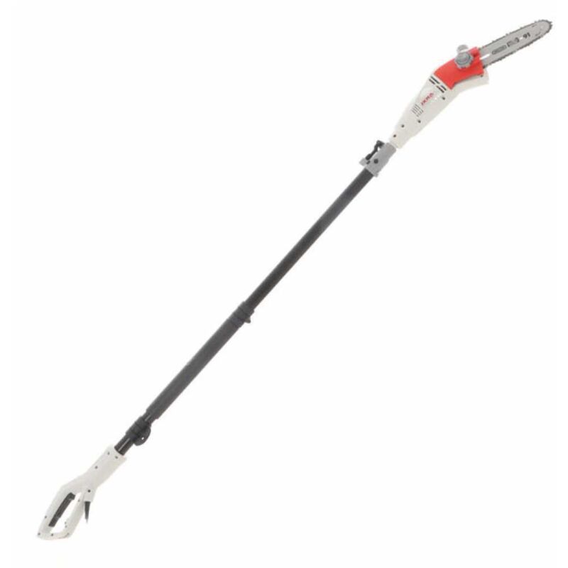 foto del prodotto potatore telescopico elettrico ikra ieas750 con asta telescopica fino a 2,68 mt