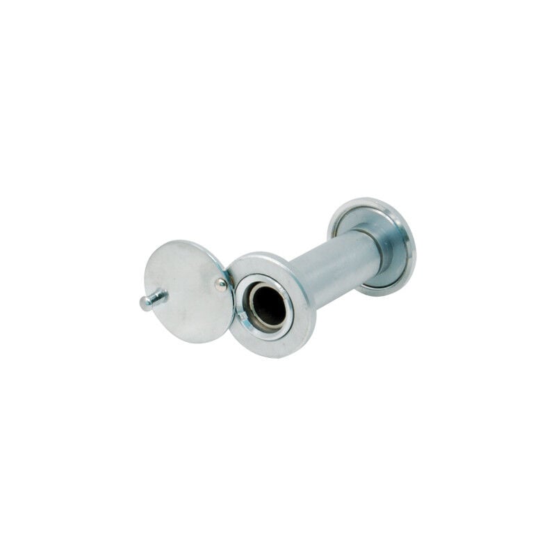 foto del prodotto potent spioncino grandangolo porte finitura cromo satinato f.mm 14 l.mm 70 120 1 pz