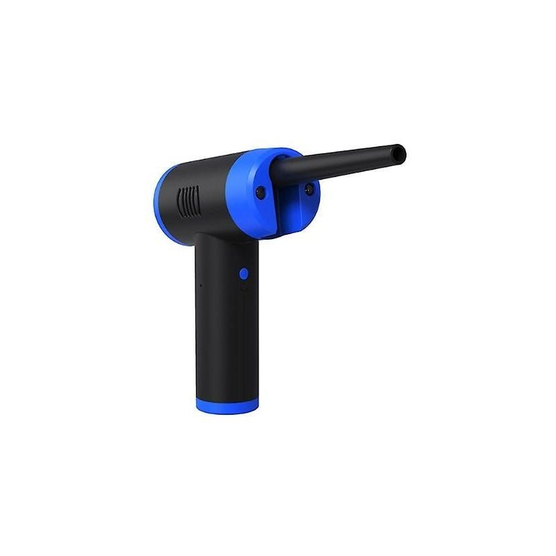 foto del prodotto potente nuovo aspirapolvere portatile air duster 7500mah batteria 32000 giri/min blu