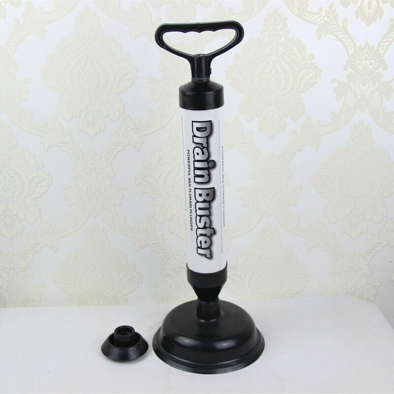 foto del prodotto potente sturalavandini con 2 ventose, abs ad alta pressione per bagno, wc, vasca da bagno, doccia, lavandino