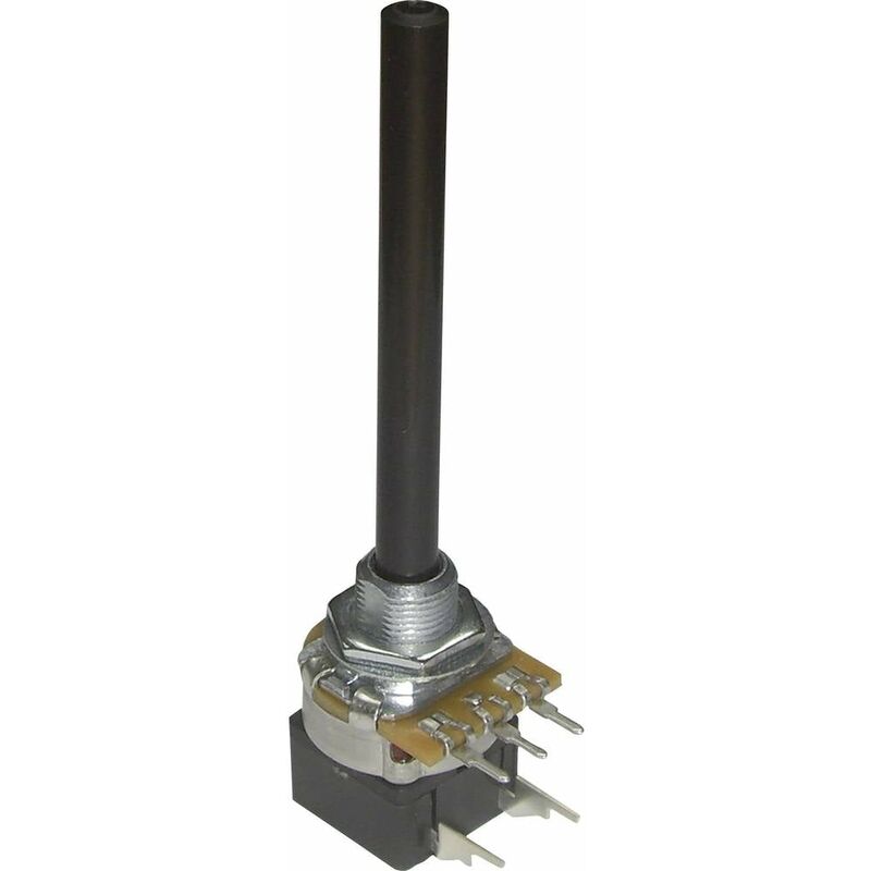 foto del prodotto potentiometer service 9808hs4 pc20bu hs4 ceps f1 l 65 a100k potenziometro rotativo con interruttore mono 100 k 1 pz.