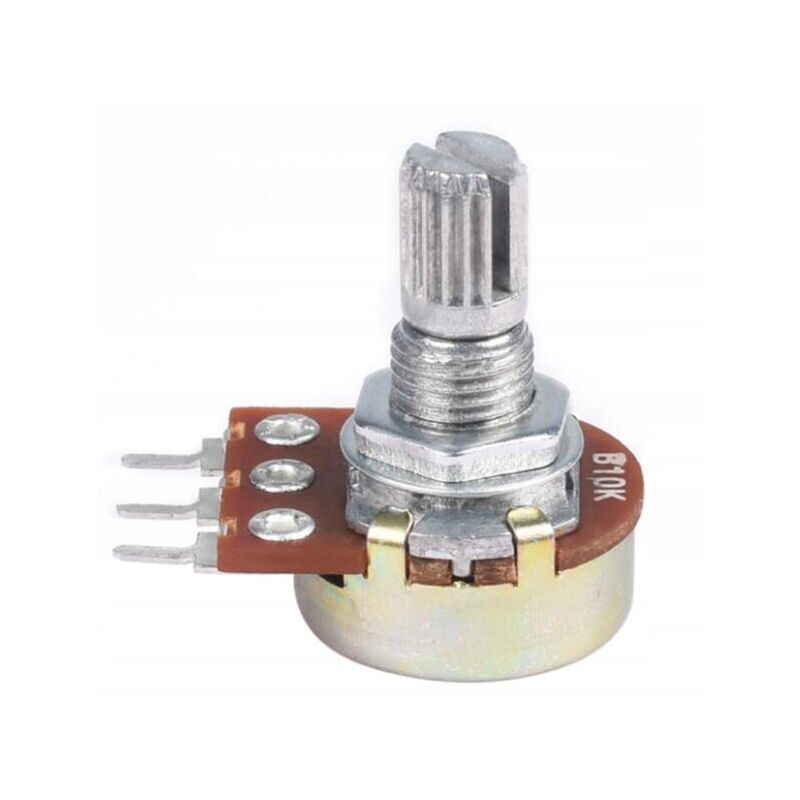 foto del prodotto potenziometro lineare rotativo b10k 10k ohm l 15mm