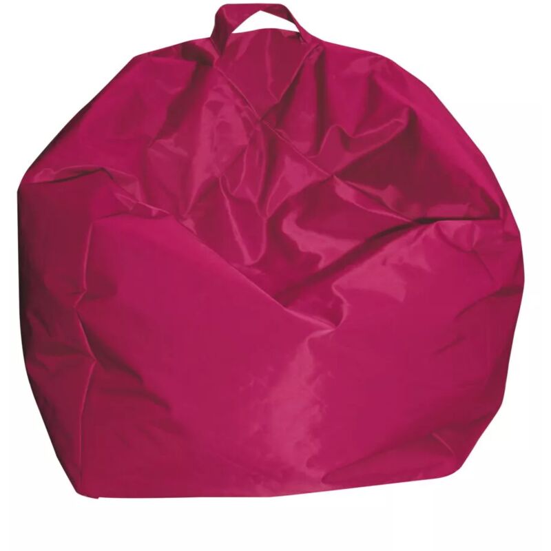 foto del prodotto pouf armonia comodone in nylon fucsia 65x65x62 cm