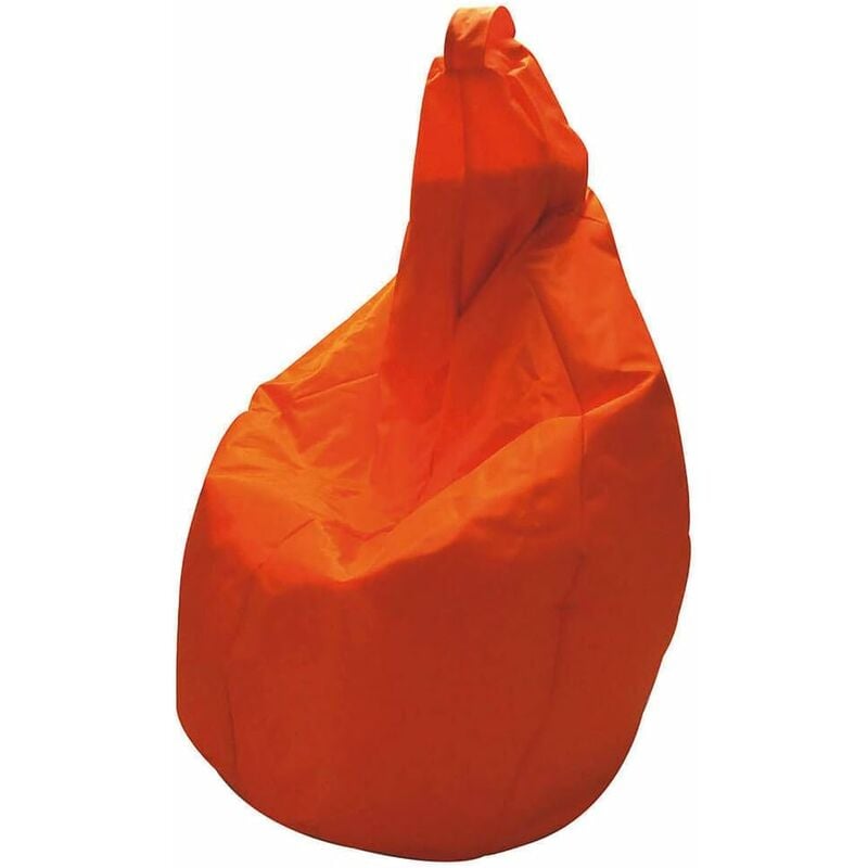 foto del prodotto pouf comodone 80x120h cm sfoderabile arancio king home
