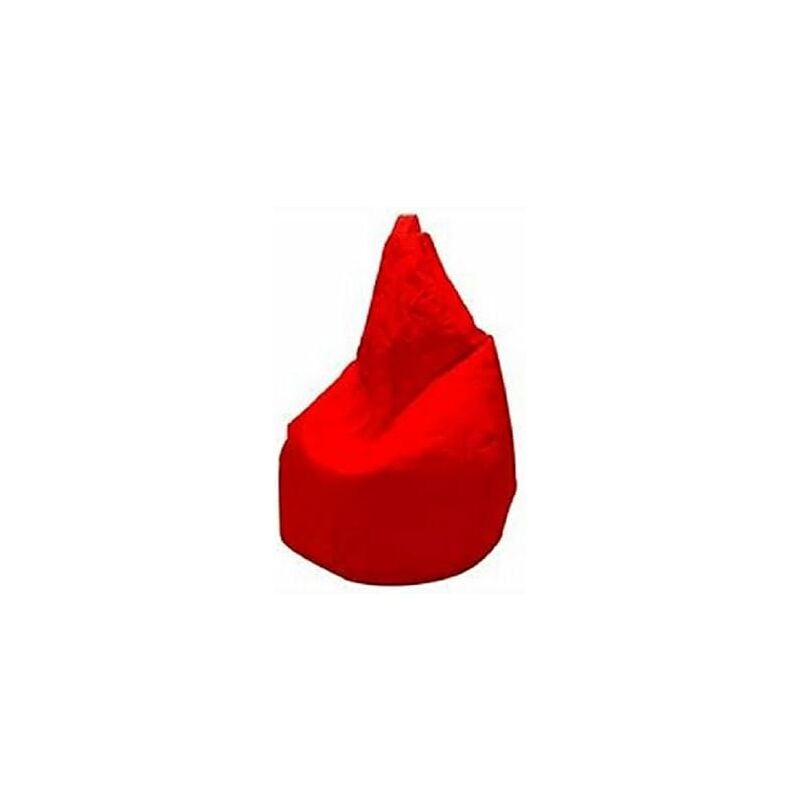 foto del prodotto pouf comodone 80x120h cm sfoderabile rosso king home