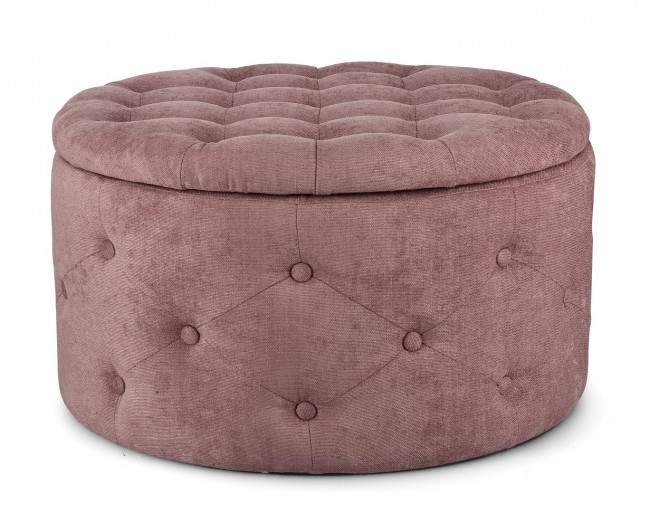 foto del prodotto pouf cont. p.scarpe ernestine dark rose
