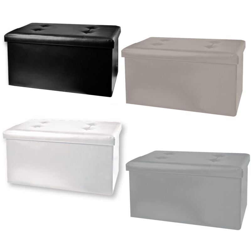 foto del prodotto pouf contenitore elite 76 x 38 x 38 cm colori assortiti maury s