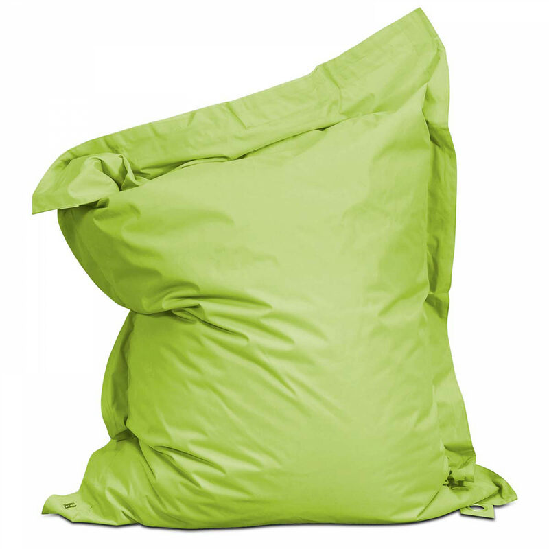 foto del prodotto pouf da giardino in poliestere verde 180 x 145 cm