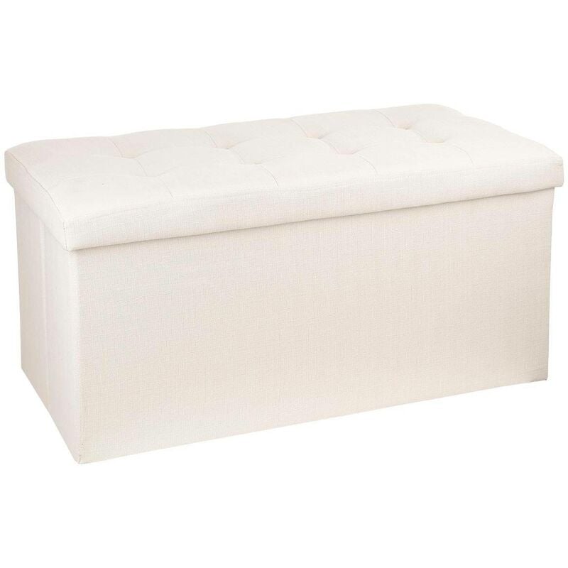 foto del prodotto pouf doppio pieghevole lysandre beige atmosphera cr ateur d int rieur