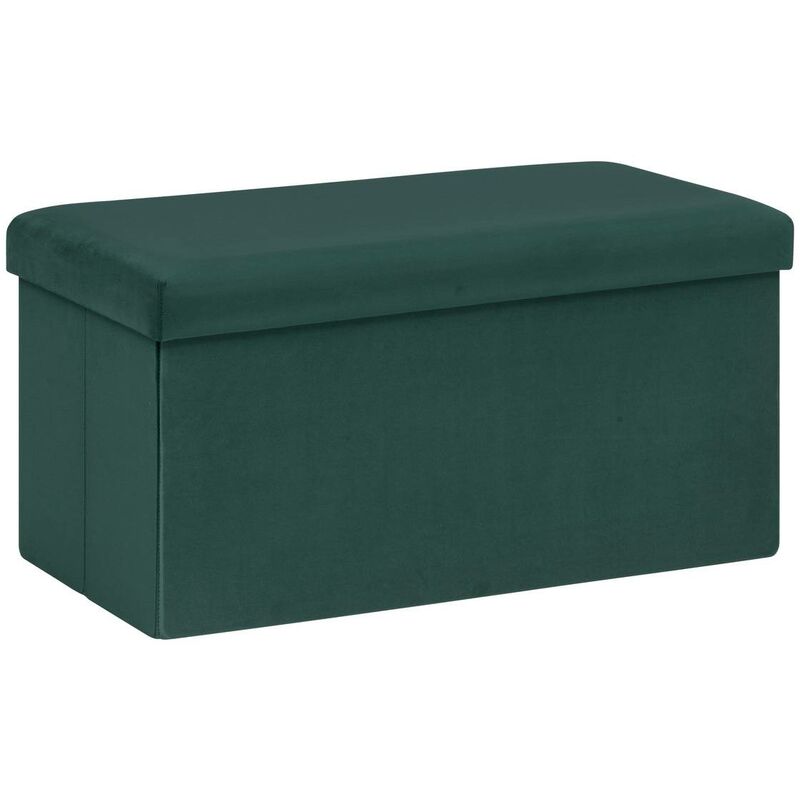 foto del prodotto pouf doppio pieghevole tess 76x38cm verde cedro atmosphera cr ateur d int rieur