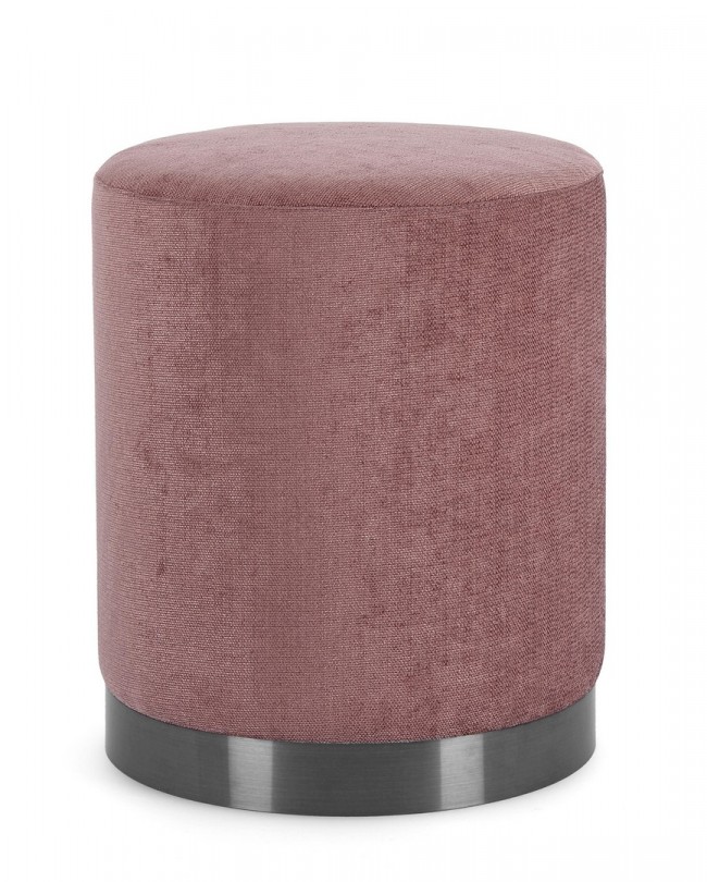foto del prodotto pouf ernestine colore dark rose