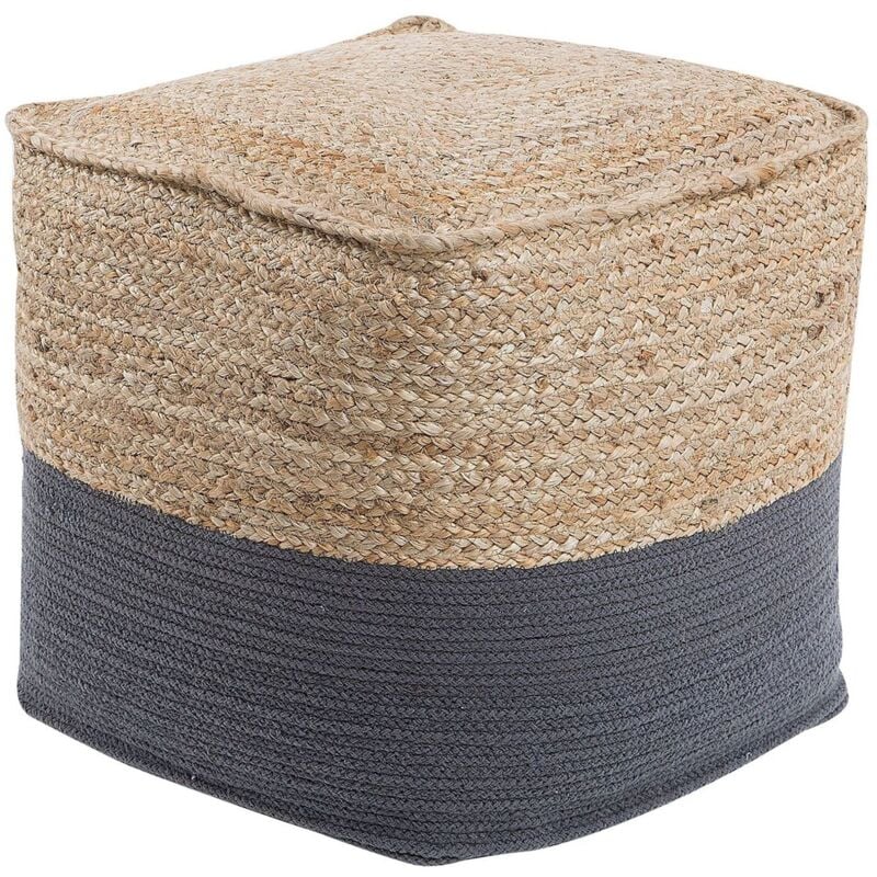 foto del prodotto pouf grigio scuro 44x44cm kirama
