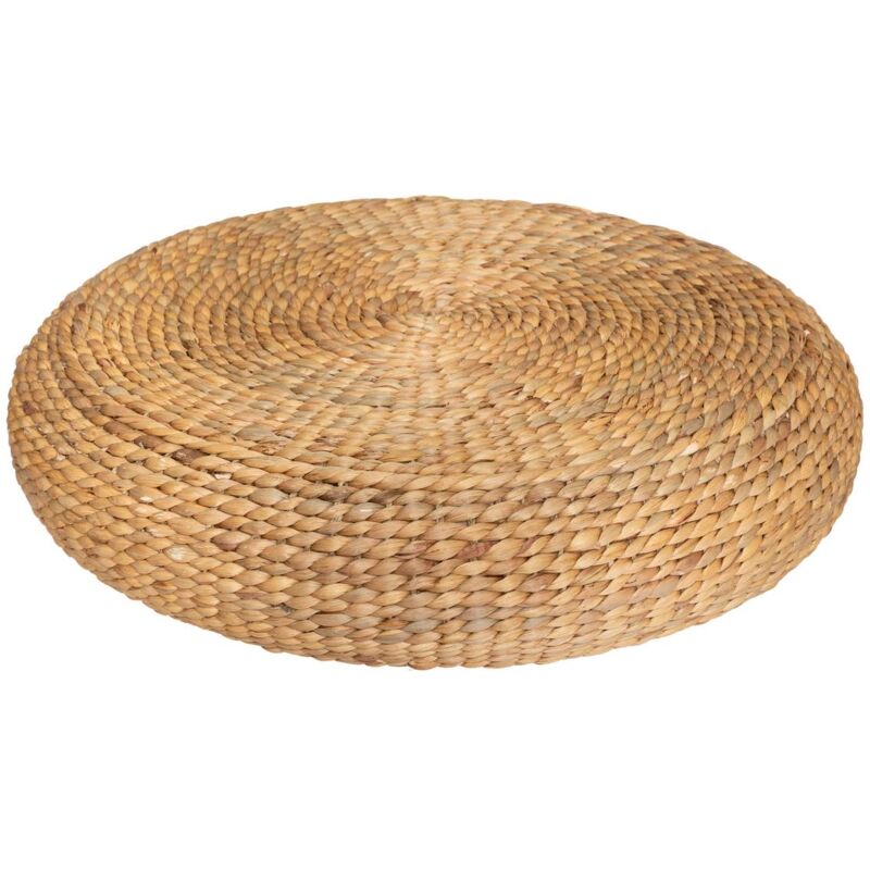 foto del prodotto pouf in giacinto d acqua intrecciato wond atmosphera cr ateur d int rieur
