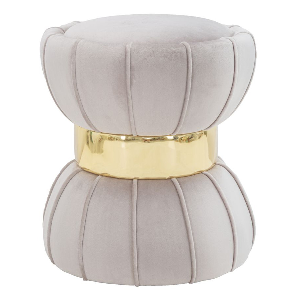foto del prodotto pouf mf359, grigio, tessuto, 40x40x44 cm, epikasa