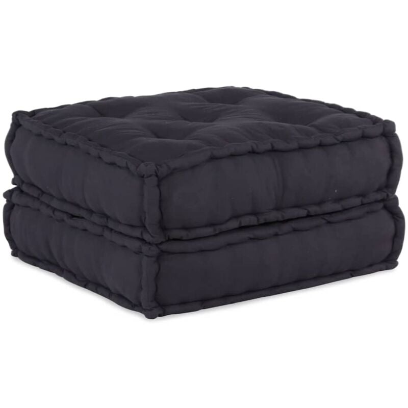 foto del prodotto pouf modulare antracite 70x70x36 in tessuto vidaxl