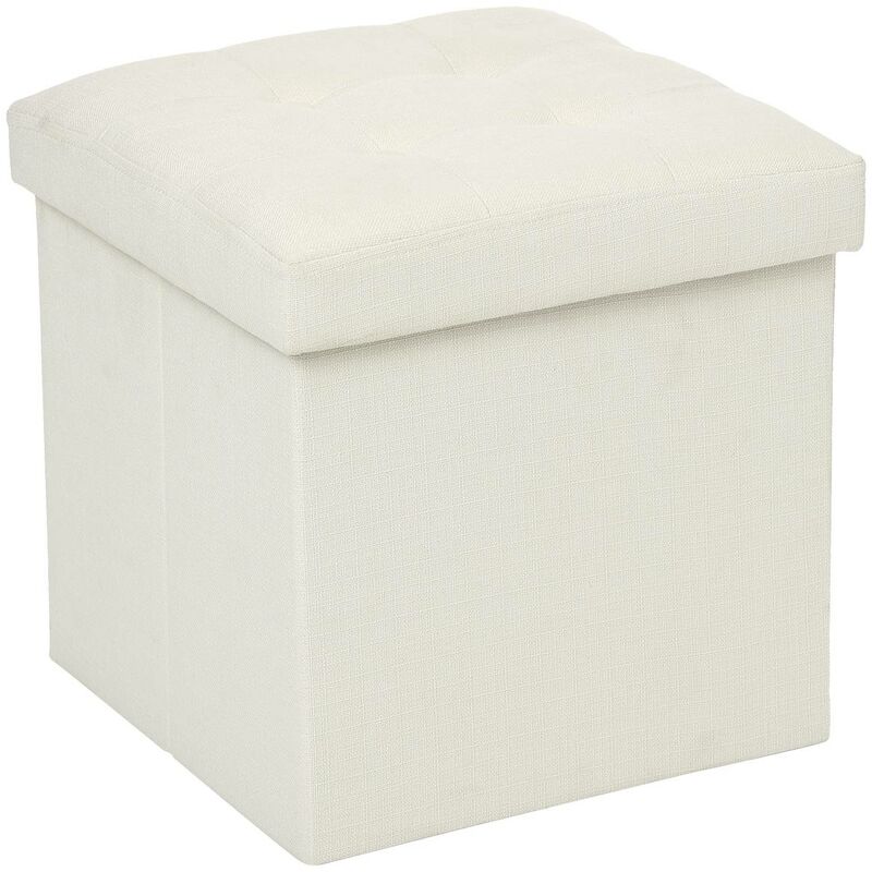 foto del prodotto pouf pieghevole lysandre beige atmosphera cr ateur d int rieur