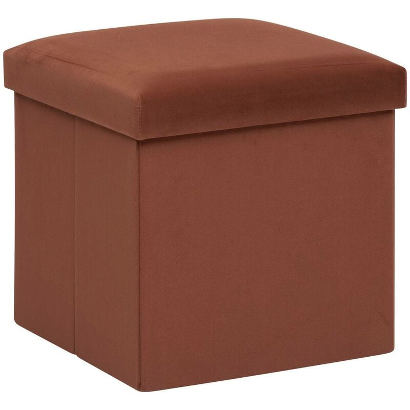 foto del prodotto pouf pieghevole tess 38x38cm ambra atmosphera cr ateur d int rieur