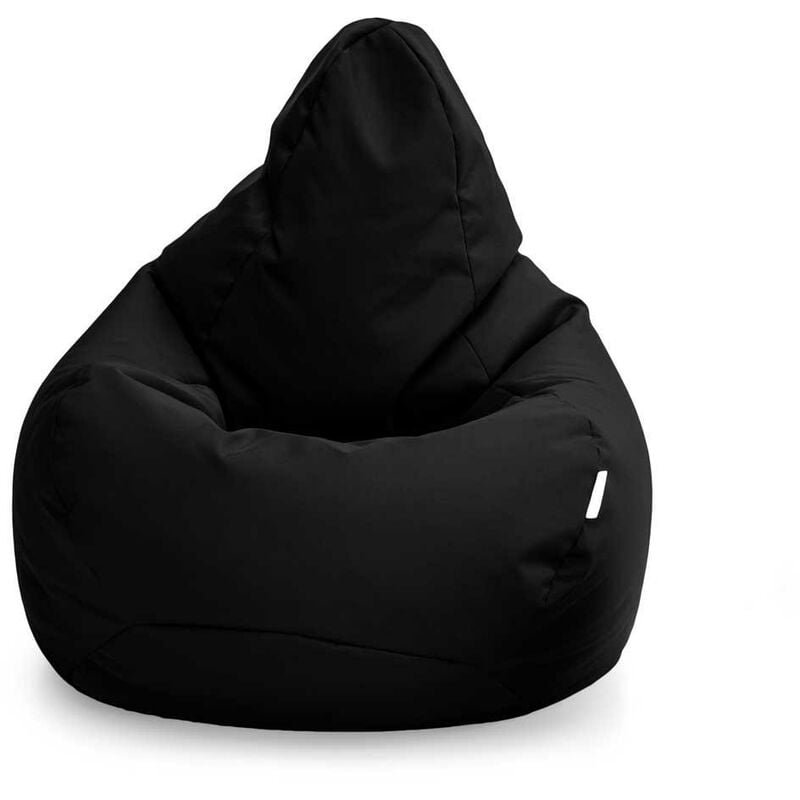 foto del prodotto pouf poltrona a sacco per soggiorno, pouf poltrona con schienale alto per il gioco, pouf a sacco resistente all acqua per interni ed esterni, pouf da