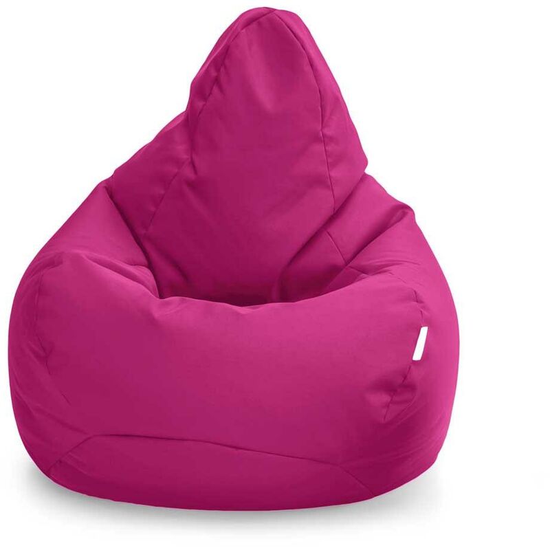 foto del prodotto pouf poltrona a sacco per soggiorno, pouf poltrona con schienale alto per il gioco, pouf a sacco resistente all acqua per interni ed esterni, pouf da