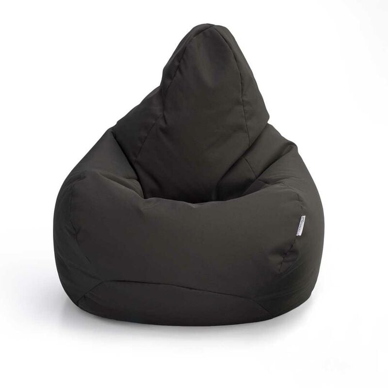 foto del prodotto pouf poltrona a sacco per soggiorno, pouf poltrona con schienale alto per il gioco, pouf a sacco resistente all acqua per interni ed esterni, pouf da