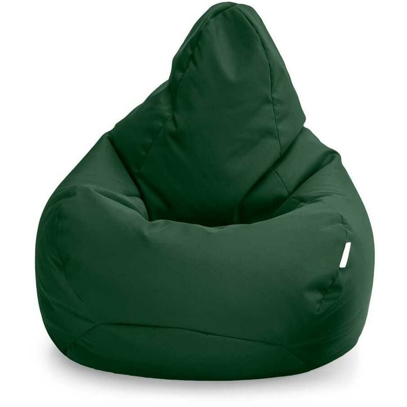 foto del prodotto pouf poltrona a sacco per soggiorno, pouf poltrona con schienale alto per il gioco, pouf a sacco resistente all acqua per interni ed esterni, pouf da