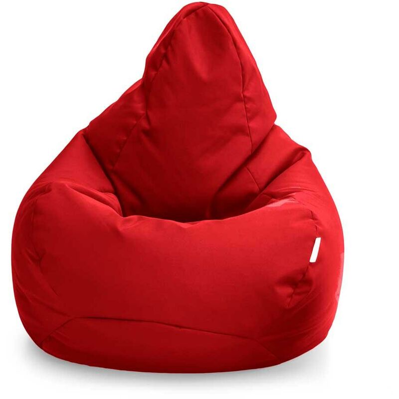 foto del prodotto pouf poltrona a sacco per soggiorno, pouf poltrona con schienale alto per il gioco, pouf a sacco resistente all acqua per interni ed esterni, pouf da