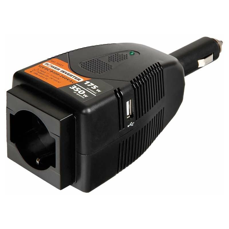 foto del prodotto power inverter 175, trasformatore 12v 220v