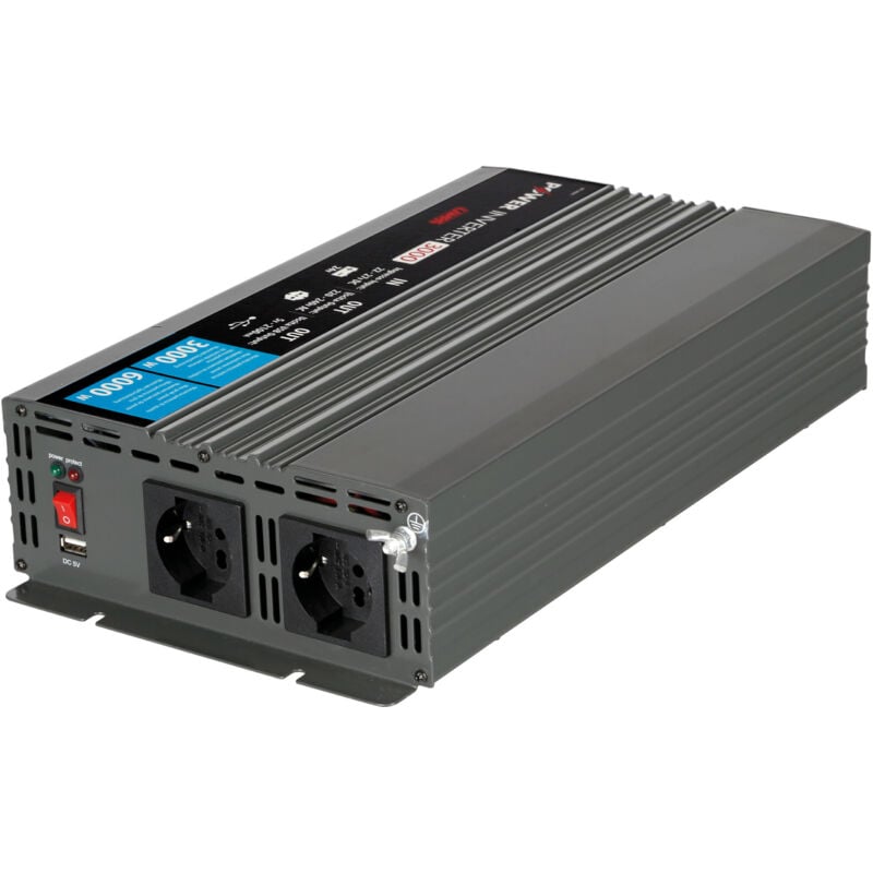 foto del prodotto power inverter 3000w, trasformatore da 24v a 220v