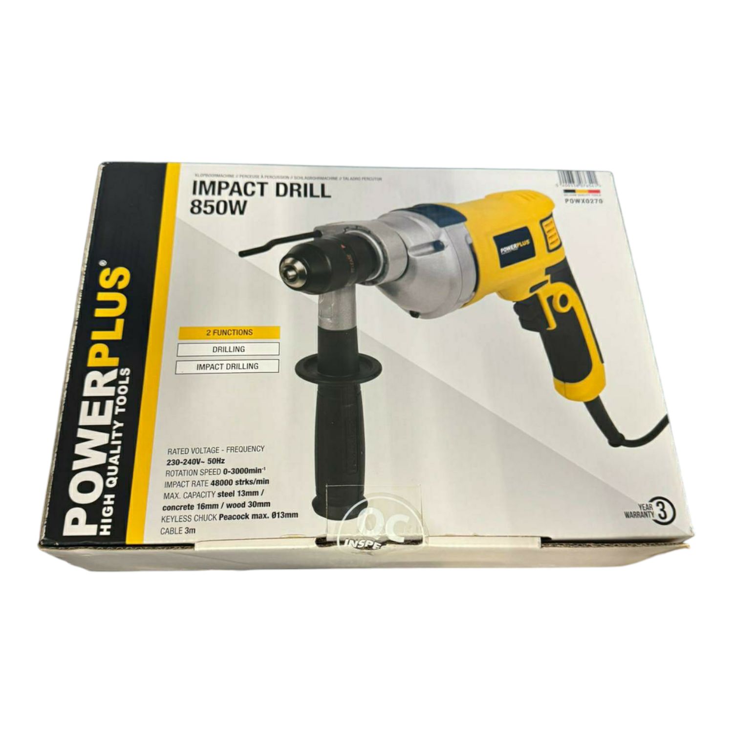 foto del prodotto power plus - trapano a percussione 850w