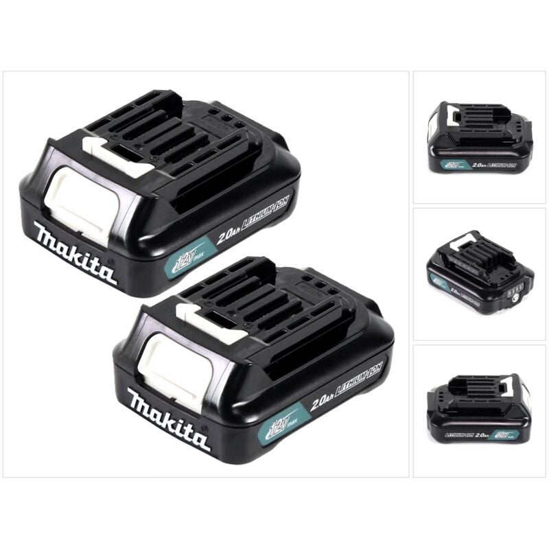 foto del prodotto power set li 12v con 2x batterie bl1021b 2,0ah 2x 197396 9 modello successivo a bl1020b makita
