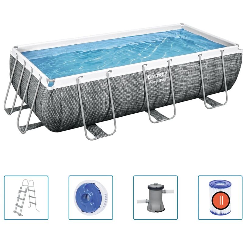 foto del prodotto power steel set piscina 404x201x100 cm bestway
