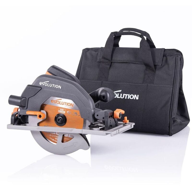 foto del prodotto power tools r185ccsx sega circolare multi materiale 185 mm compatibile con binario guida pacchetto plus con custodia da trasporto , 230 v