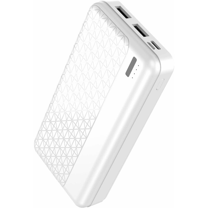 foto del prodotto powerbank 20.000 mah bianco
