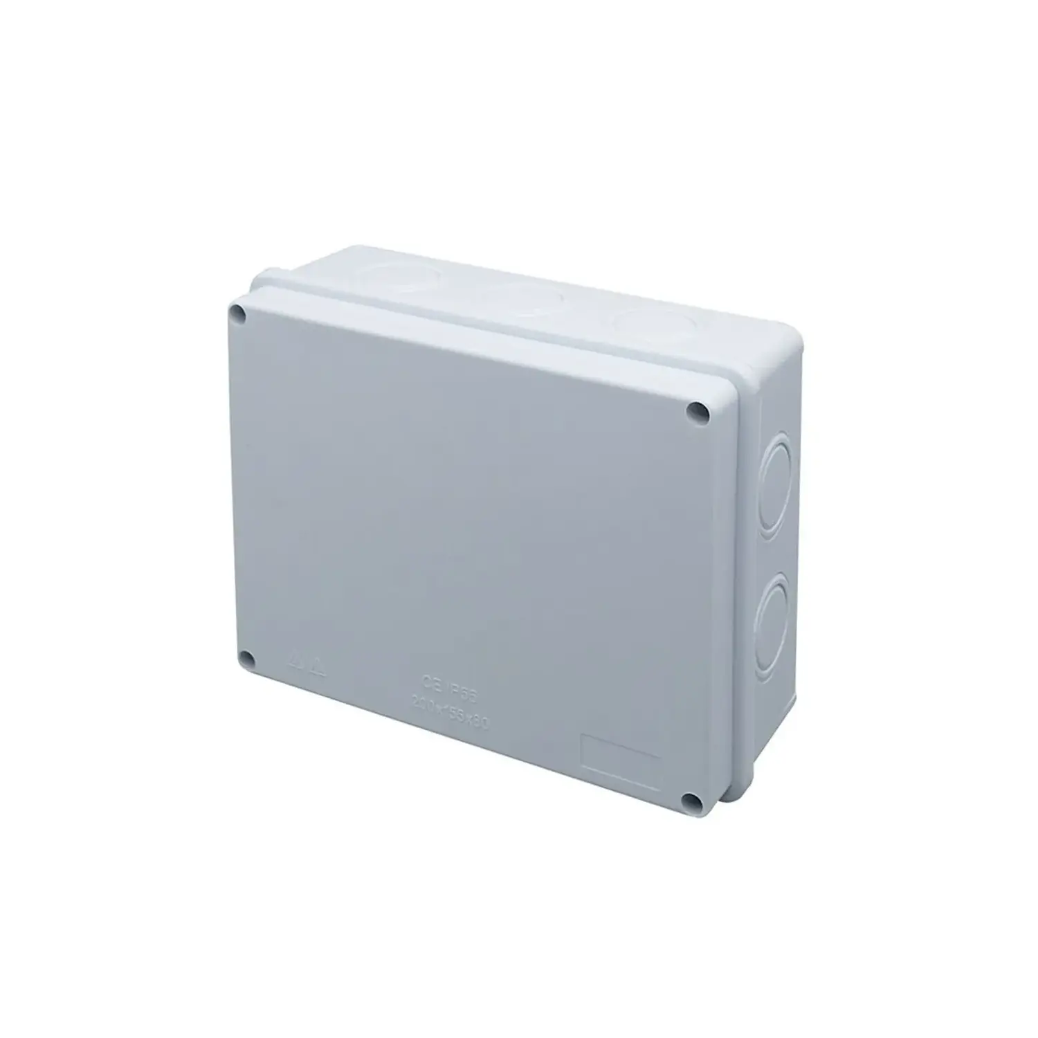 foto del prodotto powerit cassetta scatola derivazione elettrica esterno stagna liscia 150x110x70mm ip65