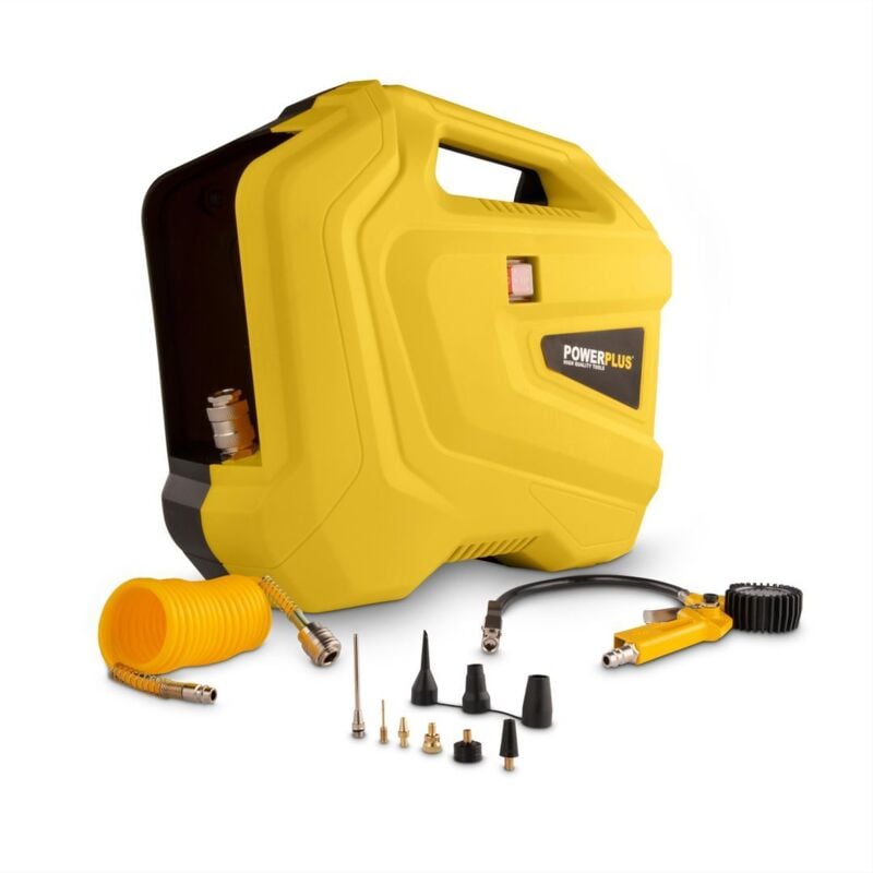 foto del prodotto powerplus compressore portatile 1100w