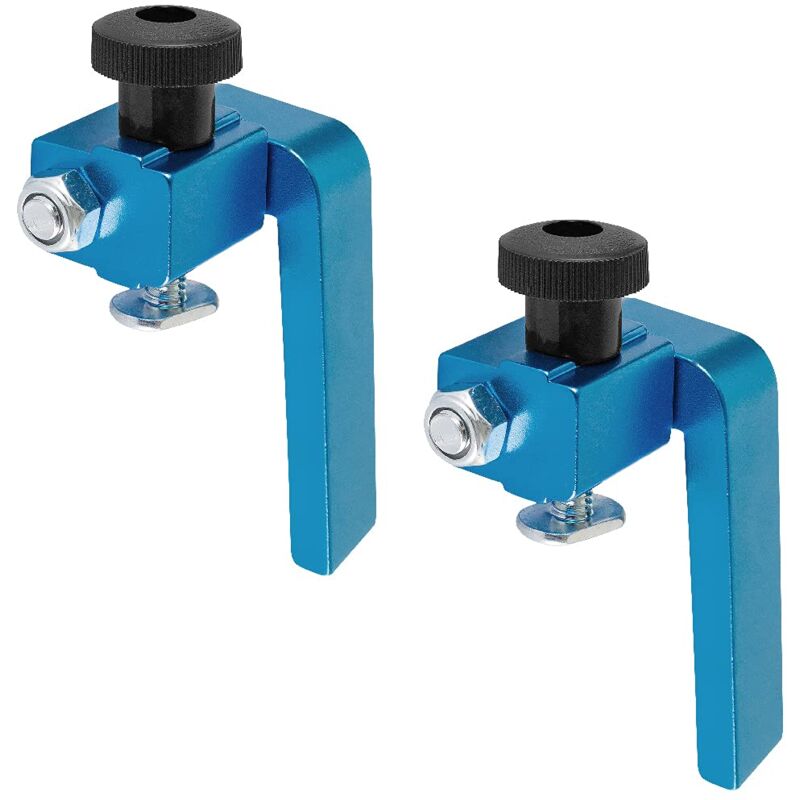 foto del prodotto powertec 71135 p2 2 1 4 fermo per recinzione per lavorazione del legno, 2pk
