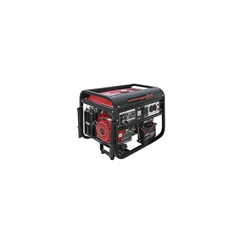 foto del prodotto powerx generatore corrente 4 tempi benzina ph5500c 5,5 kw hp 15