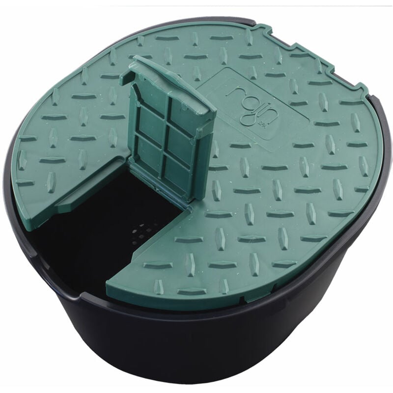 foto del prodotto pozzetto circolare con coperchio cm 16,8 x 14,9 - h 11,6 df 611987