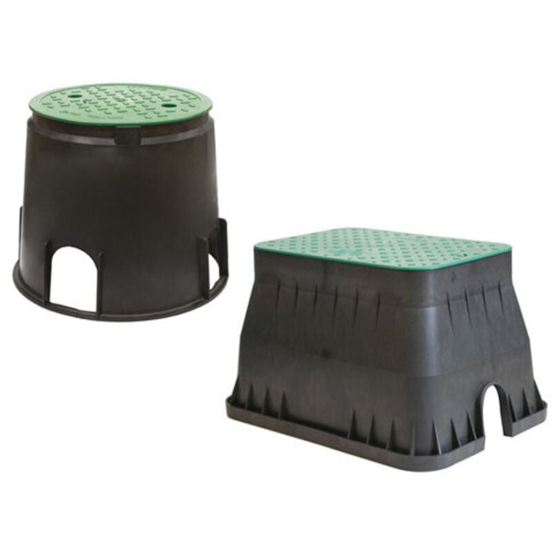 foto del prodotto pozzetto circolare per valvola 20 23 cm contenitore pvc