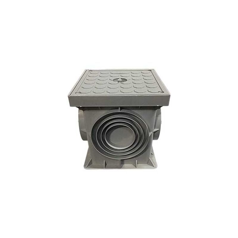 foto del prodotto pozzetto completo di coperchio 20x20cm in polipropilene faeg - fg10400