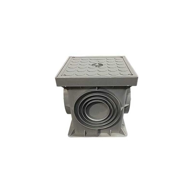 foto del prodotto pozzetto completo di coperchio 40x40cm in polipropilene faeg fg10404