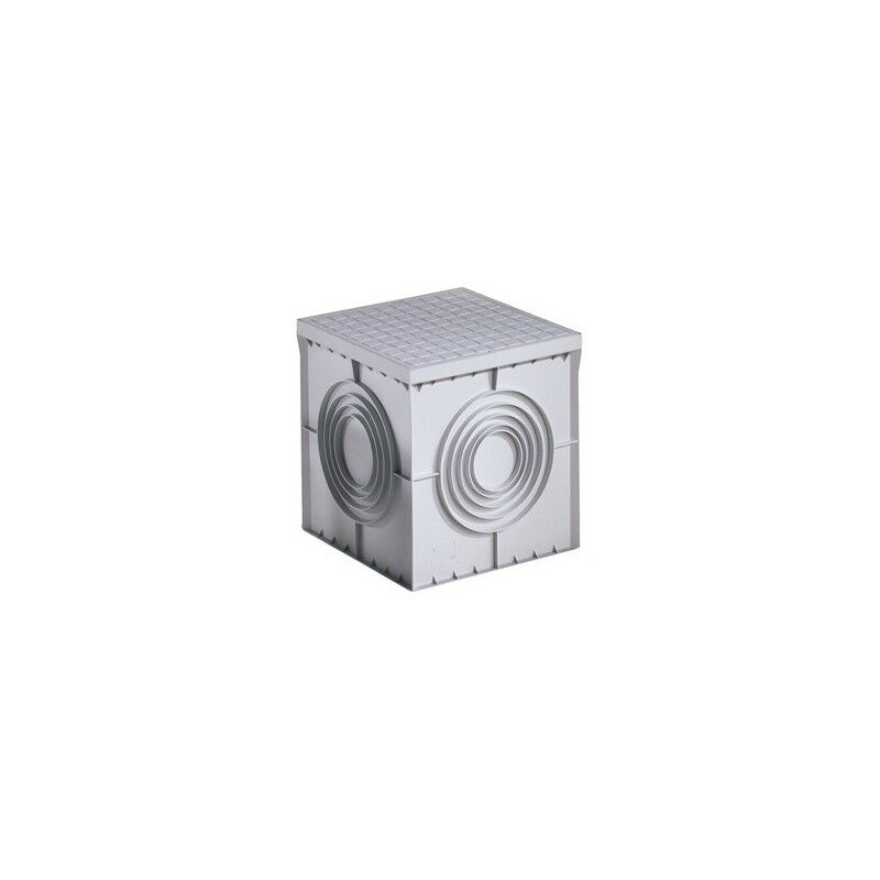 foto del prodotto pozzetto elettrico grigio 40x40x40cm