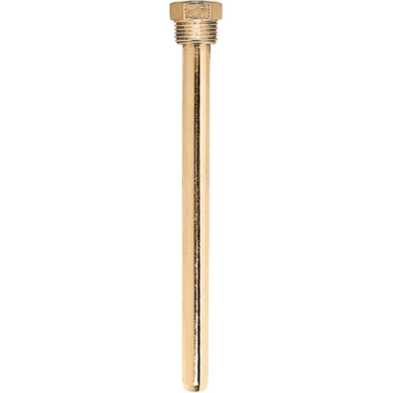 foto del prodotto pozzetto per sonda, per comandi serie 203. utilizzo 203502 caleffi 475002 oro