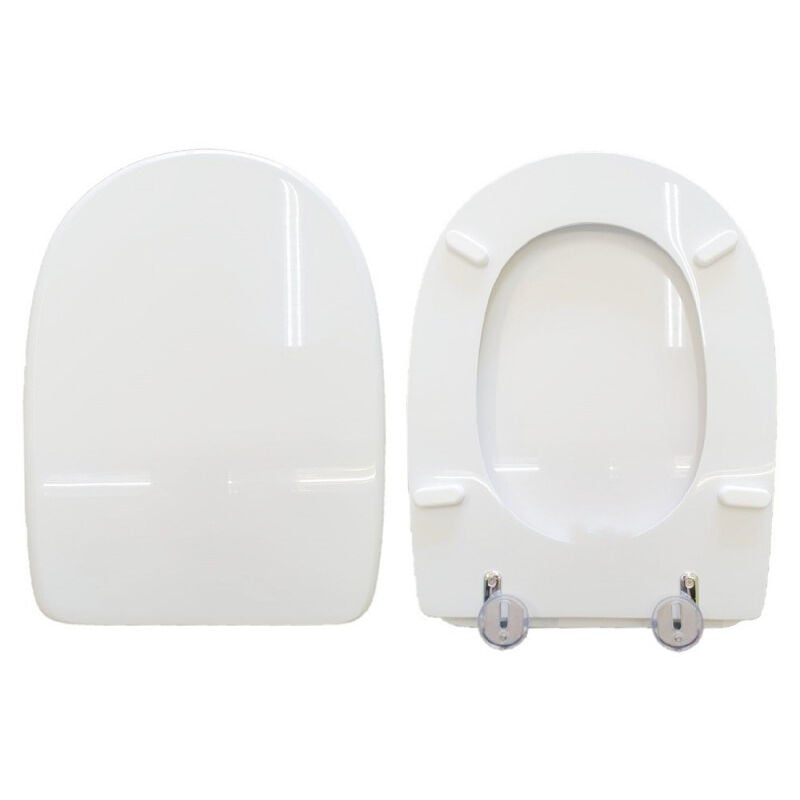 foto del prodotto pozzi ginori copriwater egg compatibile in poliestere bianco